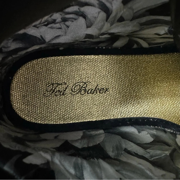 Ted Baker  Beatrin Hi-Top Sneakers Black Rhinestone Lace-up Size 6 - Picture 10 of 13